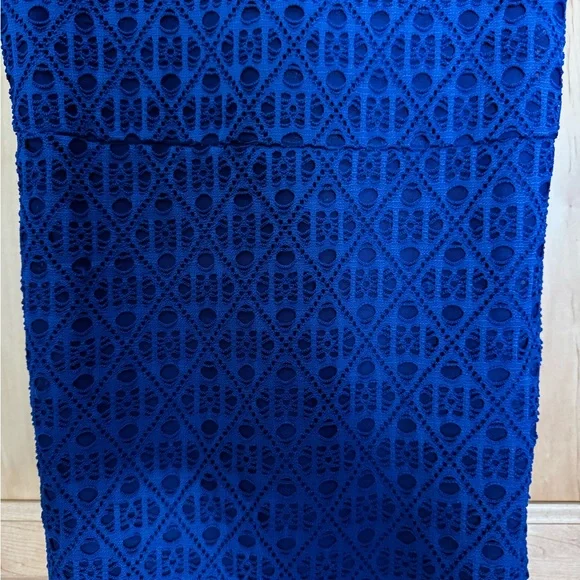 Charlotte Russe Royal Blue 3/4 Sleeve Dress - Picture 4 of 9